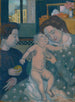 Kind nu Moederschap de appel - Maurice Denis — weergave van het kunstwerk
