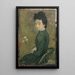 Eva Meurier en robe verte - Maurice Denis — ingelijst kunstwerk aan de muur
