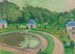 Het kasteel van Rosanbo, het bassin en de paviljoenen, schets 2 - Maurice Denis — weergave van het kunstwerk