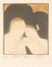 Een vrouw omhelst een jonge man in haar armen - Maurice Denis — weergave van het kunstwerk