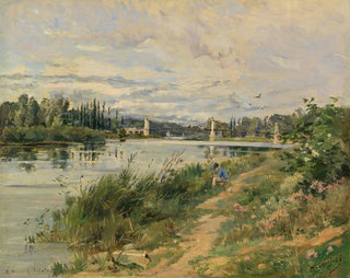 Maurice Levis - Fisherman on the Riverbank.webp