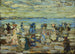 Strandscène - Maurice Prendergast — weergave van het kunstwerk