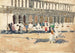 Café Florian in Venetië - Maurice Prendergast — weergave van het kunstwerk