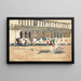 Café Florian in Venetië - Maurice Prendergast — ingelijst kunstwerk aan de muur