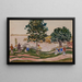 Route sinueuse en Nouvelle-Angleterre - Maurice Prendergast — ingelijst kunstwerk aan de muur
