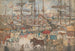 Docks in East Boston - Maurice Prendergast — weergave van het kunstwerk