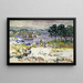 Anse met zeilboot, Maine - Maurice Prendergast — ingelijst kunstwerk aan de muur