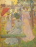 Zomeravond - Maurice Prendergast — weergave van het kunstwerk