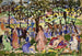 Park scene painting - Maurice Prendergast — artwork view