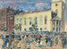 Kerk van Park Street in Boston - Maurice Prendergast — weergave van het kunstwerk