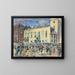 Kerk van Park Street in Boston - Maurice Prendergast — ingelijst kunstwerk aan de muur