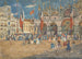 Place Saint-Marc - Maurice Prendergast — weergave van het kunstwerk