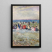 Plage de Revere - Maurice Prendergast — ingelijst kunstwerk aan de muur