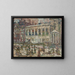 Winterdag in Boston - Maurice Prendergast — ingelijst kunstwerk aan de muur