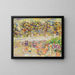 Zomer in het park Jardin du Luxembourg Parijs - Maurice Prendergast — ingelijst kunstwerk aan de muur