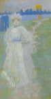 Zonsondergang Boston - Maurice Prendergast — weergave van het kunstwerk
