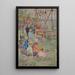 Balançoires plage de Revere - Maurice Prendergast — ingelijst kunstwerk aan de muur