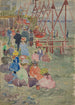 Balançoires plage de Revere - Maurice Prendergast — weergave van het kunstwerk