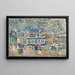 L'Omnibus de Paris - Maurice Prendergast — ingelijst kunstwerk aan de muur