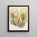 Apocalypse - Max Beckmann — framed artwork on a wall