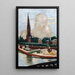 Rive du Main et église - Max Beckmann — ingelijst kunstwerk aan de muur