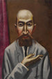 Portret van een Turk - Max Beckmann — weergave van het kunstwerk