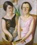 Dubbelportret - Max Beckmann — weergave van het kunstwerk