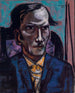 Portret van Fred Conway - Max Beckmann — weergave van het kunstwerk