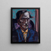 Portret van Fred Conway - Max Beckmann — ingelijst kunstwerk aan de muur