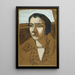 Portret van Marie Swarzenski - Max Beckmann — ingelijst kunstwerk aan de muur