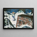 Wall of the quay - Max Beckmann — framed artwork on a wall