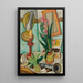 Natuurmoord met brandende kaars - Max Beckmann — ingelijst kunstwerk aan de muur