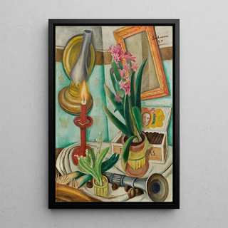 Max Beckmann - Stilleben mit brennender Kerze.webp