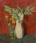 Vloeiende bloemen in de moerassen - Max Beckmann — weergave van het kunstwerk