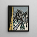 Zoo in de winter - Max Beckmann — ingelijst kunstwerk aan de muur