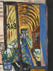 Een bar in Parijs - Max Beckmann — weergave van het kunstwerk