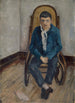Portret van de schilder Walter Kurt Wiemken - Max Birrer — weergave van het kunstwerk