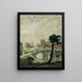 Oud zeehaven - Max Bohm — ingelijst kunstwerk aan de muur