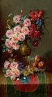 Natuurmoeite met bloemen - Max Carlier — weergave van het kunstwerk