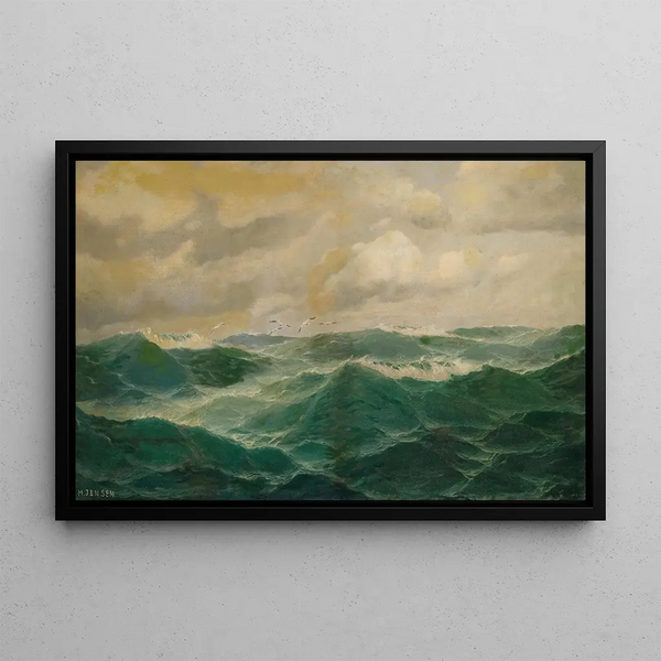 Max Jensen - Mwen ber einer bewegten Seelandschaft.webp