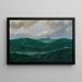 Scheepvaart op ruwe zee - Max Jensen — ingelijst kunstwerk aan de muur