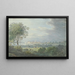 On the Path from Hofen to Buchhorn by Lake Constance - Max Joseph Wagenbauer — framed artwork on a wall