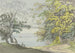 van het uitzicht vanaf de oever van het eiland Mainau op het Bodenmeer - Max Joseph Wagenbauer — weergave van het kunstwerk