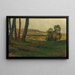 Een landschap - Max Kahrer — ingelijst kunstwerk aan de muur