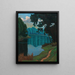 Vernis Engels - Max Kahrer — ingelijst kunstwerk aan de muur
