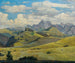 Alpe de Siusi Tirol Zuid - Max Kahrer — weergave van het kunstwerk