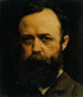 Portret van een heer - Max Klinger — weergave van het kunstwerk