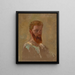 Zelfportret - Max Klinger — ingelijst kunstwerk aan de muur