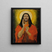 Christus - Max Kurzweil — ingelijst kunstwerk aan de muur