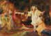 Dansende meisjes - Max Lewis — weergave van het kunstwerk
